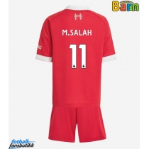 Liverpool Mohamed Salah #11 Hjemmedraktsett Barn 2025-26 Kortermet (+ Korte bukser)